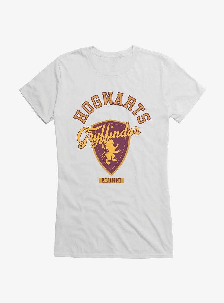 Harry Potter Hogwarts Gryffindor Alumni Girls T-Shirt