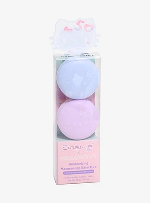 The Creme Shop X Hello Kitty 50th Anniversary Macaron Lip Balm Duo