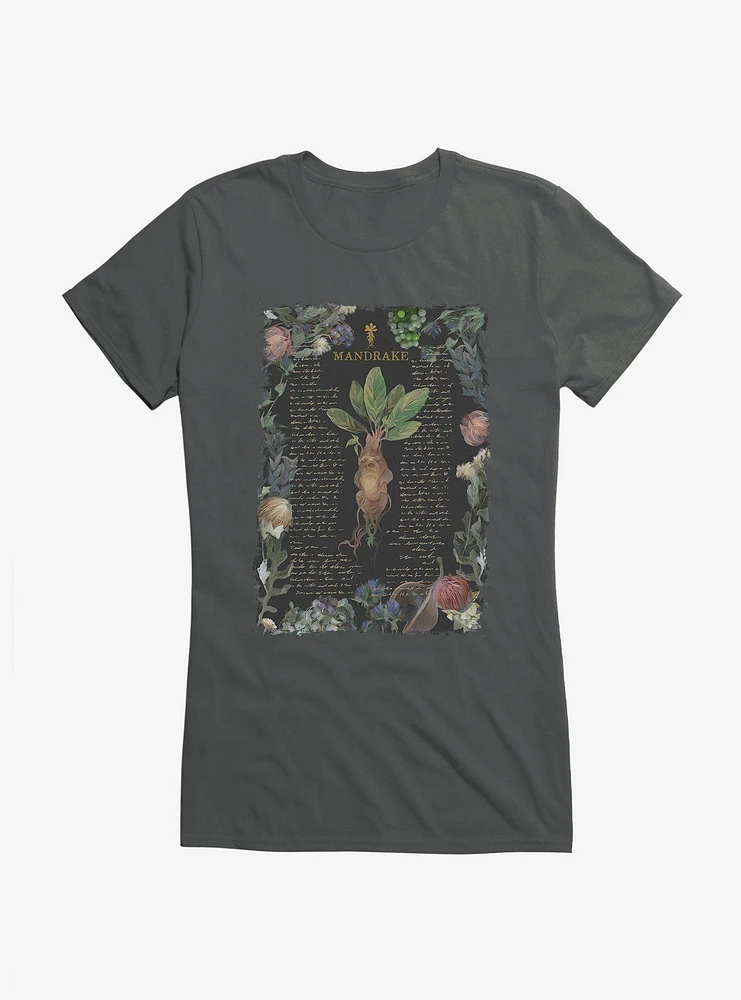 Harry Potter Mandrake Fantasy Style Girls T-Shirt