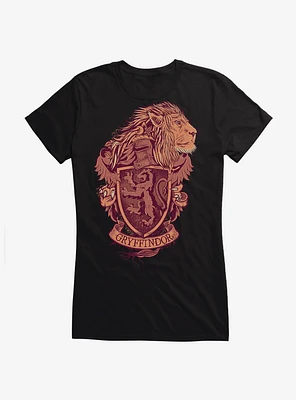 Harry Potter Gryffindor Crest Girls T-Shirt