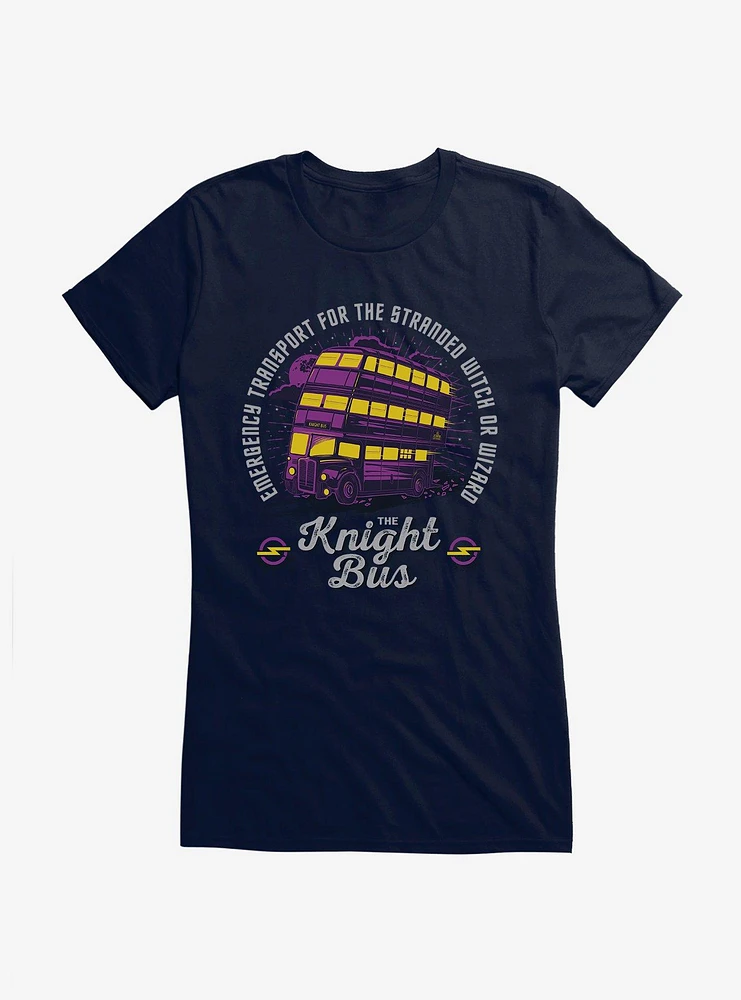 Harry Potter Knight Bus Icon Girls T-Shirt