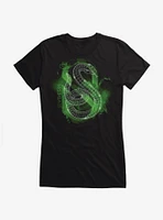 Harry Potter Slytherin Snake Girls T-Shirt