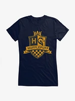 Harry Potter Hufflepuff House Crest Girls T-Shirt