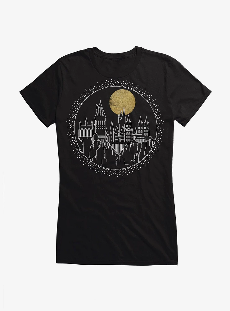 Harry Potter Hogwarts Full Moon Girls T-Shirt