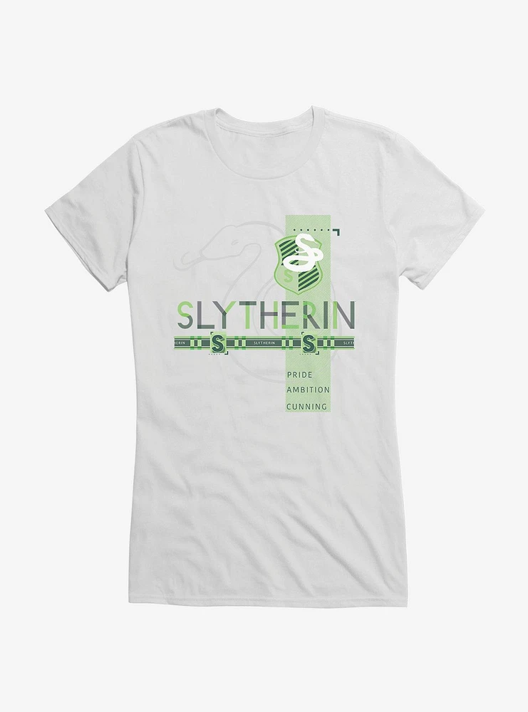 Harry Potter Slytherin Icons Girls T-Shirt