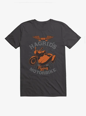 Harry Potter Hagrid's Flying Motorbike Bronze Icon T-Shirt