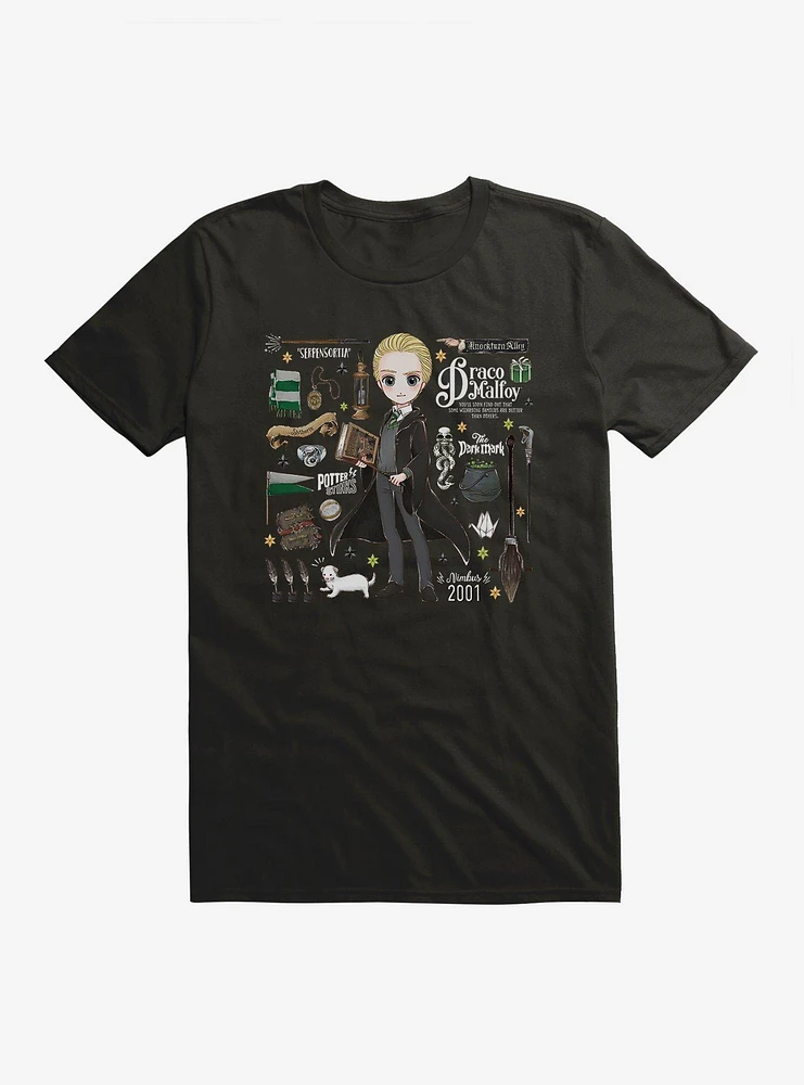 Harry Potter Stylized Draco Icons T-Shirt