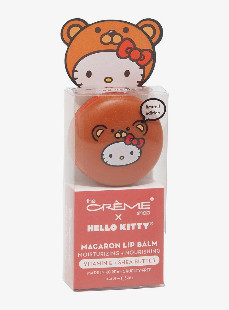 The Creme Shop Hello Kitty Bear Macaron Lip Balm