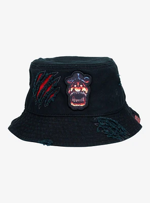 Five Nights At Freddy's Destructed Patch Bucket Hat