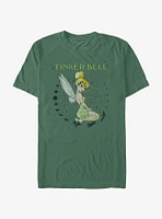 Disney Tinker Bell Moonlight Enchantment Magic Tour Garment Dye T-Shirt