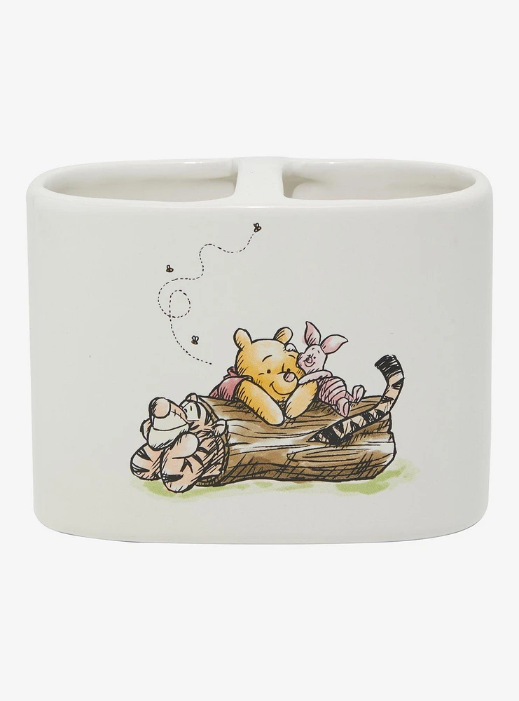 Disney Winnie the Pooh Piglet & Pooh Toothbrush Holder