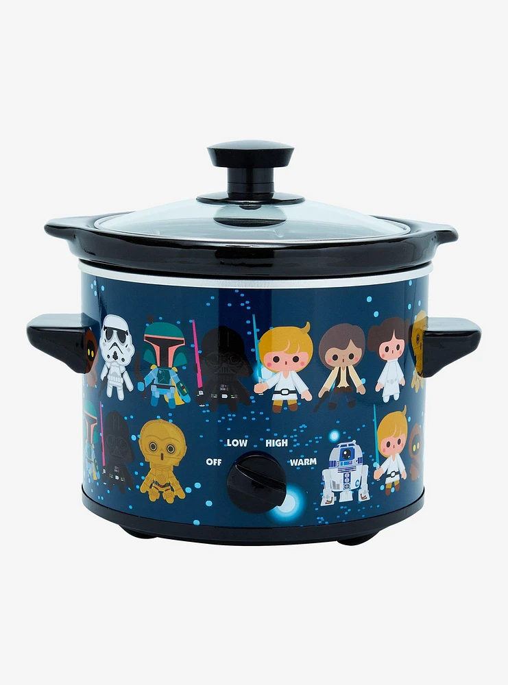 Star Wars Characters Allover Print 2-Quart Slow Cooker