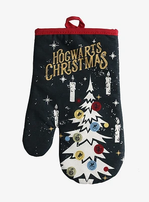 Harry Potter Hogwarts Christmas Oven Mitt