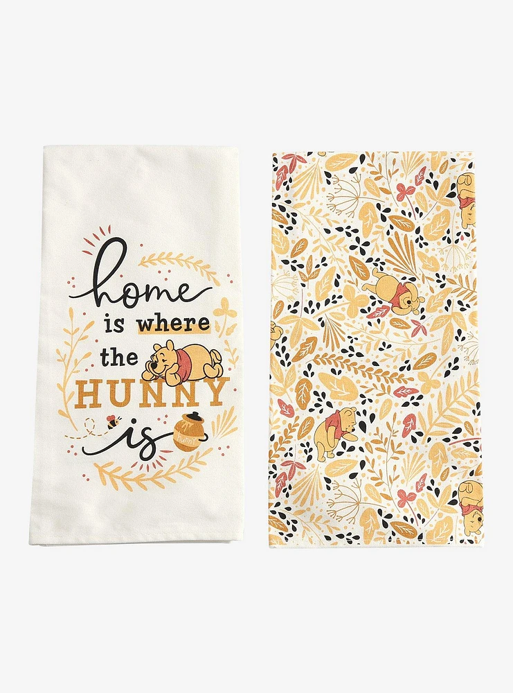 Disney Winnie the Pooh Home Is Where the Hunny Is Kitchen Towel Set