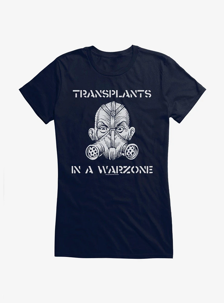 Transplants A War Zone Girls T-Shirt