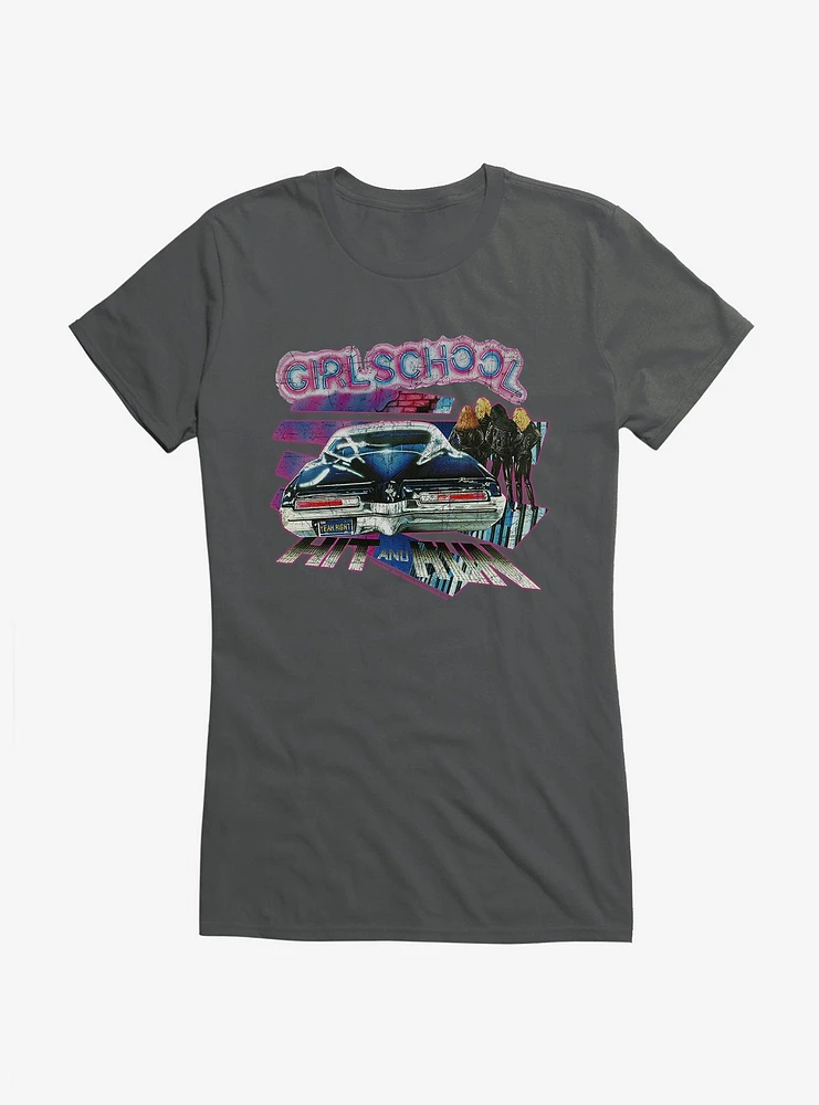 Girlschool Hit And Run Girls T-Shirt