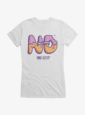 Neck Deep Donut Logo Girls T-Shirt