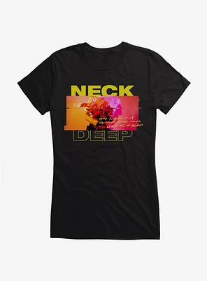 Neck Deep Bloom Bouquet Girls T-Shirt