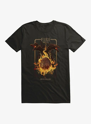 House Of The Dragon Fire Will Reign Egg T-Shirt