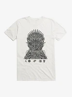 Game Of Thrones Episode Names Throne T-Shirt