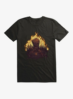 House Of The Dragon Fire Throne T-Shirt