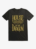 House of the Dragon Wings Logo T-Shirt