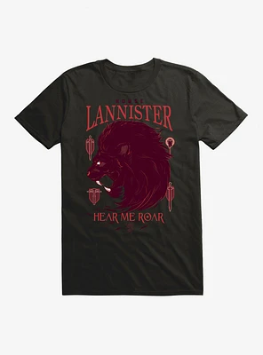 Game Of Thrones House Lannister Words T-Shirt