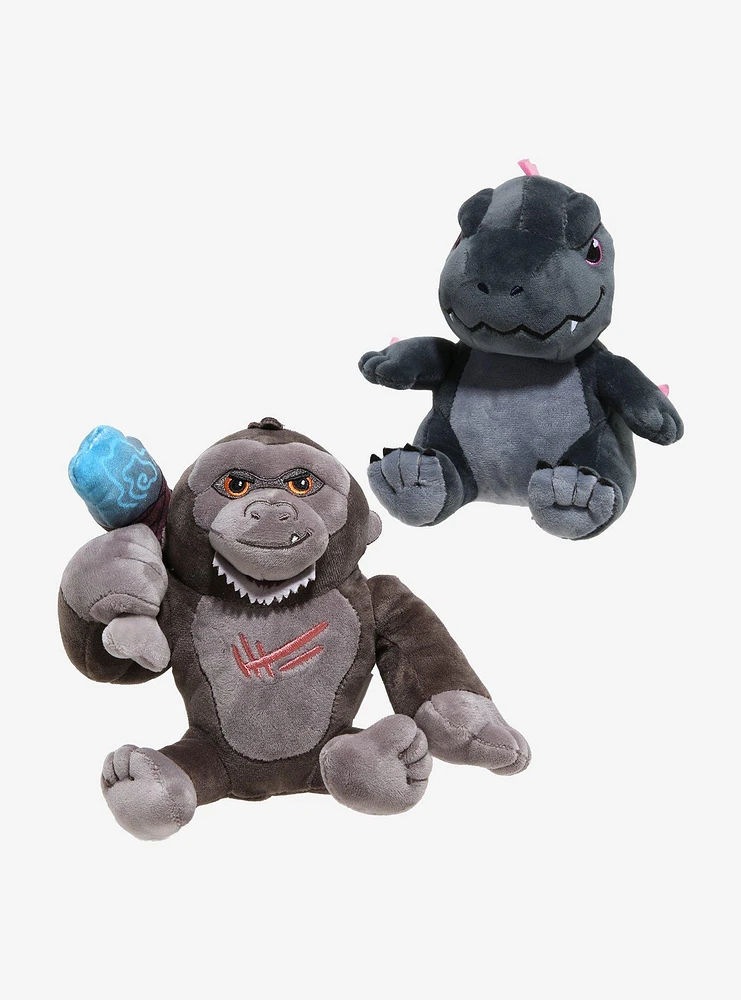 Godzilla VS. Kong Plush Set