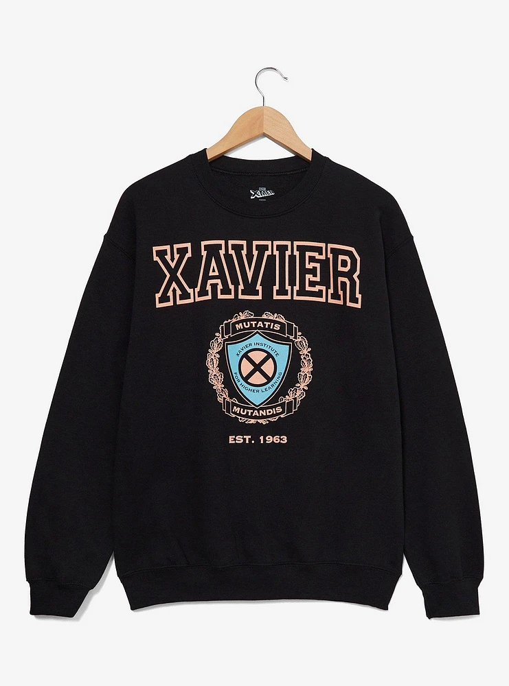 Marvel X-Men Xavier Institute Crest Crewneck - BoxLunch Exclusive