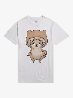 Shiba Inu Mushroom T-Shirt By Guild Of Calamity