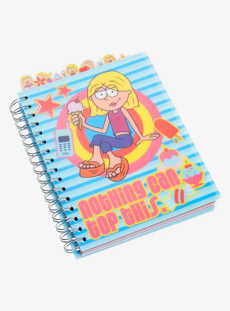 Disney Lizzie McGuire Cartoon Figural Tab Journal