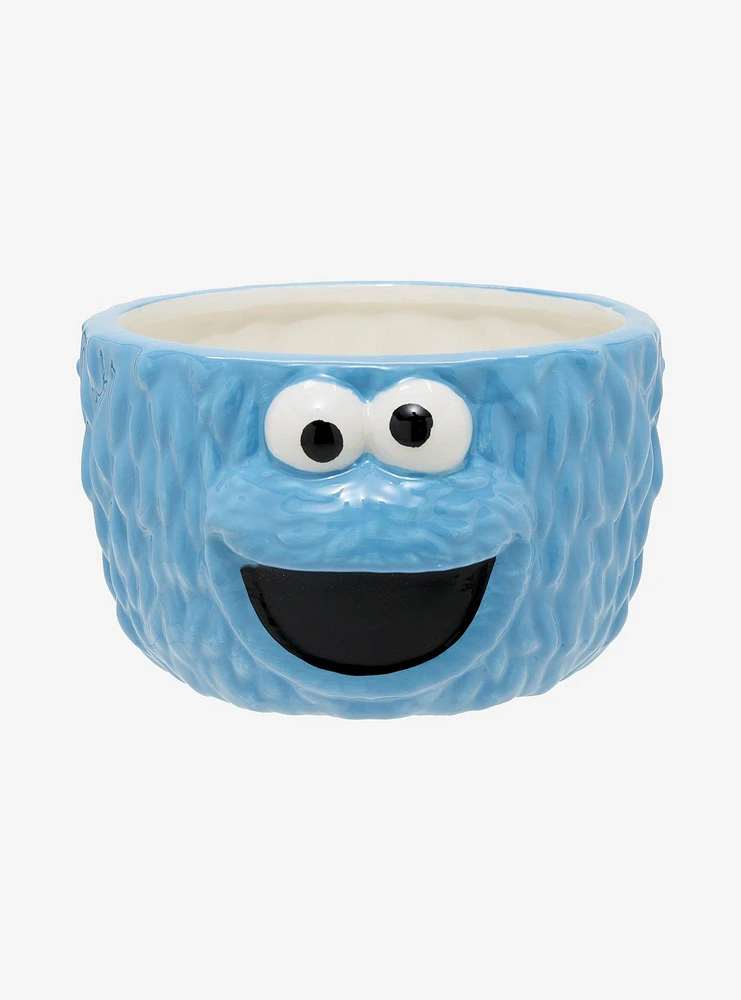 Sesame Street Cookie Monster Figural Bowl