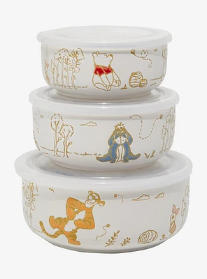 Disney Winnie the Pooh Characters Bowl Set