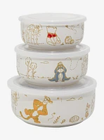 Disney Winnie the Pooh Characters Bowl Set