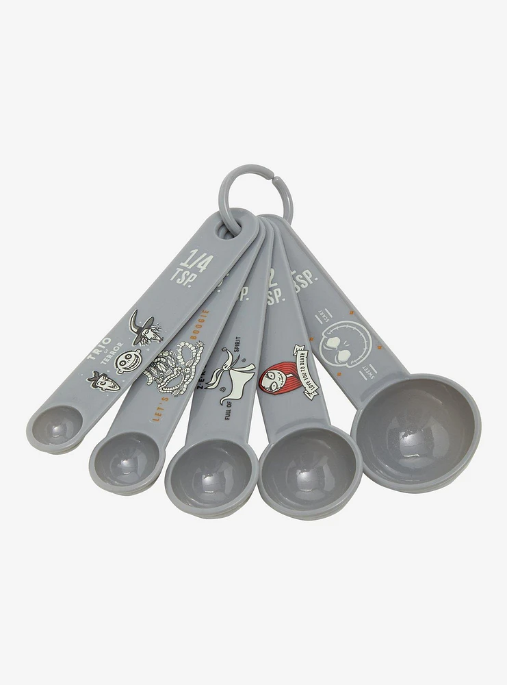 Disney The Nightmare Before Christmas Characters Gray Measuring Spoons