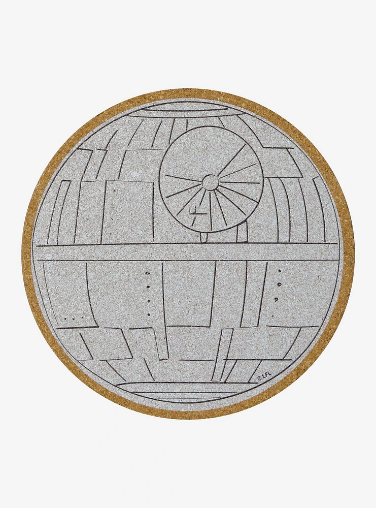 Star Wars Death Star Figural Cork Trivet