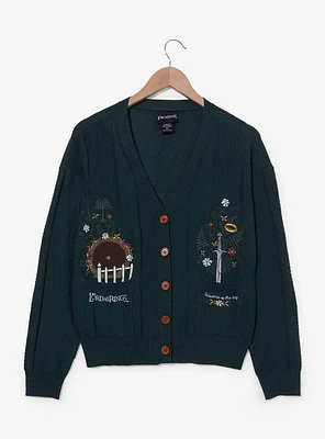 the Lord of Rings Hobbit Home Women's Cardigan — BoxLunch Exclusive