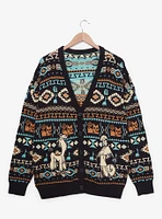 Disney The Emperor's New Groove Kuzco Llama Pattern Women's Cardigan — BoxLunch Exclusive