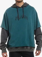 Oblivion Oversized Twofer Hoodie