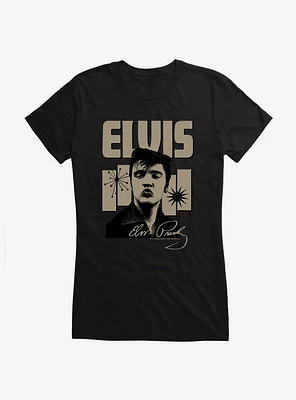 Elvis Kiss Me Quick Girls T-Shirt