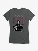 Elvis The King Of Rock & Roll Girls T-Shirt