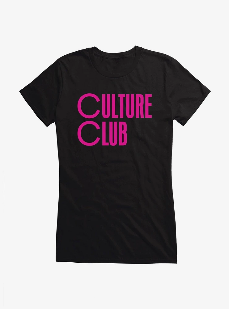 Boy George & Culture Club Font Girls T-Shirt