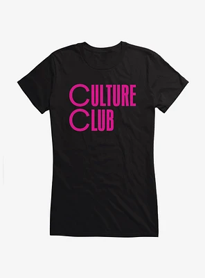 Boy George & Culture Club Font Girls T-Shirt