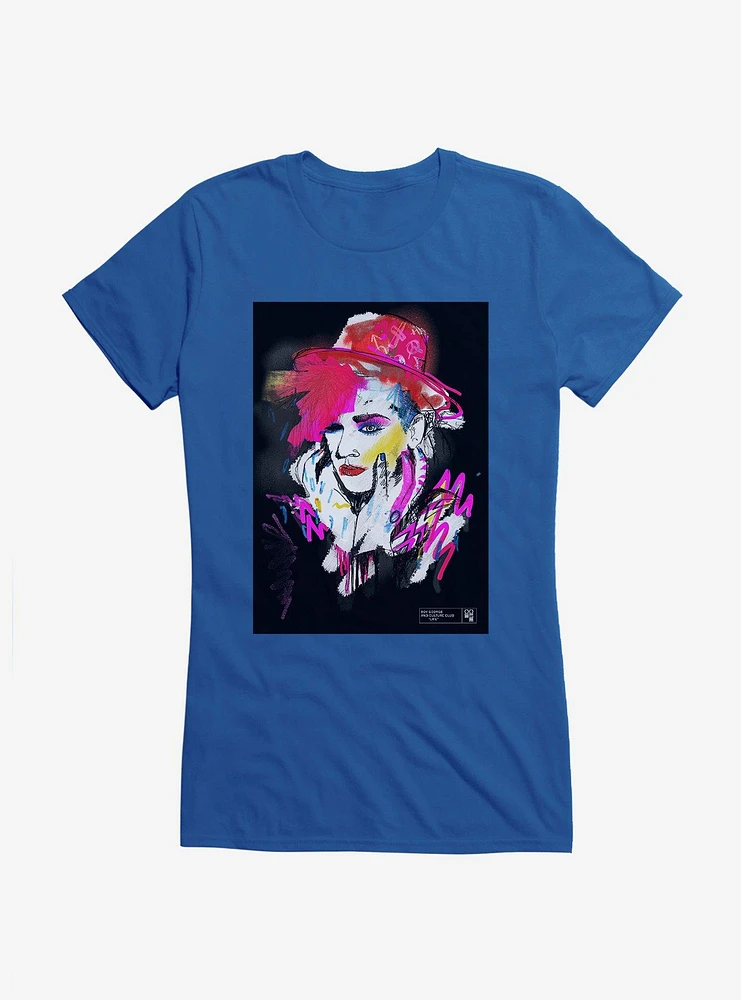 Boy George & Culture Club Painting Girls T-Shirt