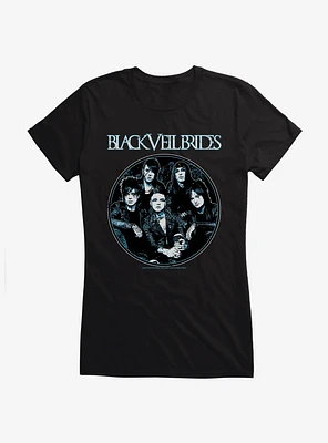 Black Veil Brides Circle Band Photo Girls T-Shirt