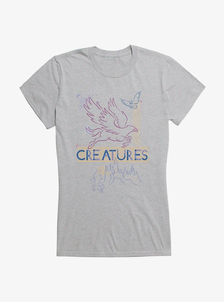 Harry Potter Hogwarts Magical Creatures Girls T-Shirt