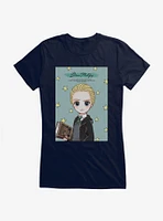 Harry Potter Stylized Draco Malfoy Quote Girls T-Shirt