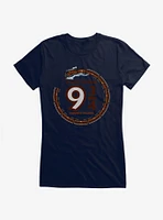 Harry Potter Platform 9 3/4 Circular Train Girls T-Shirt