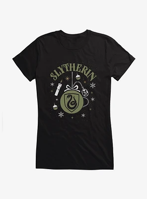 Harry Potter Slytherin Ornament Girls T-Shirt