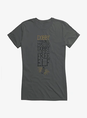 Harry Potter Dobby Has No Master Girls T-Shirt